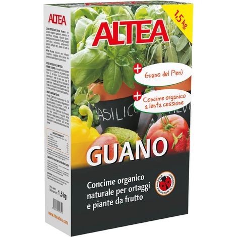Granulés de guano Altea Peru pour potagers et jardins 1,5 kg
