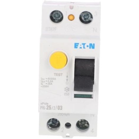Disyuntor diferencial 2P 25A 03A tipo AC PF625203 286494