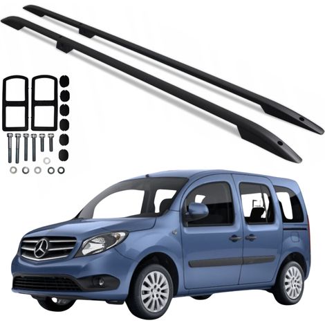 Barras de techo MERCEDES-BENZ CITAN W415 L2 LONG 2012-2021 NEGRO Sólido (1/5)
