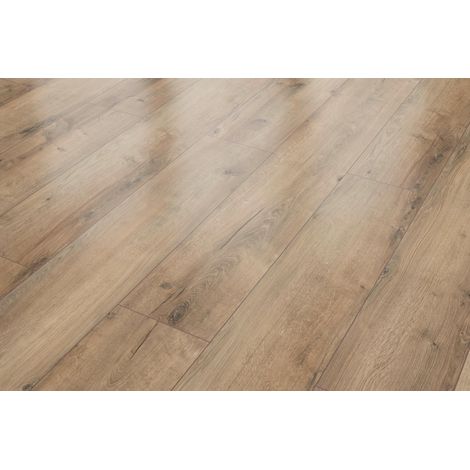 Classen Laminat Megaloc Aquaprotect 128,5 x 19,2 cm 8 mm Oak natural grey Laminat (1/3)