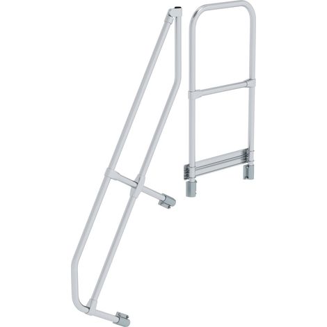 MUNK Handlauf für Treppe 60° mit Plattform, 5 Stufen