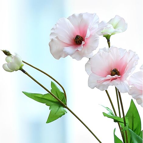 Pivoine papillon décorations de style nordique, innovante de luxe exquises, fleurs artificielles artificielle, simulation pour la maison, le salon (r (1/5)