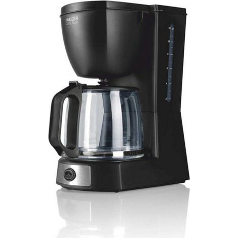 Haeger Cafetière noire 12 tasses 1,2 L 680 W (1/3)