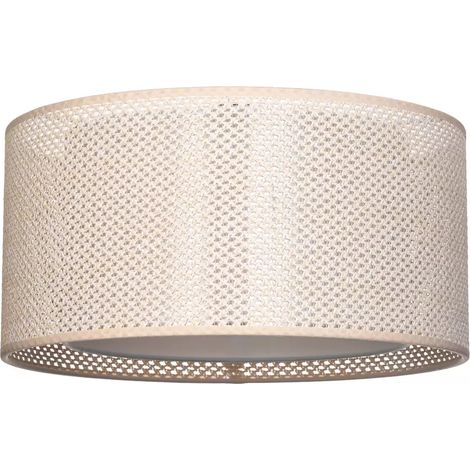 [GEBRAUCHT] B-Ware Lindby Deckenleuchte Soula Deckenleuchte Lampe Licht ø40 Cm Beige Kunststoff E27