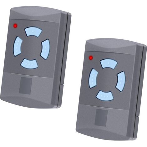 Télécommande De Remplacement - 868 3 MHz - 4 Canaux - Pour Portails Hörmann SupraMatic ProMatic RollMatic - Lot De 2 (1/5)