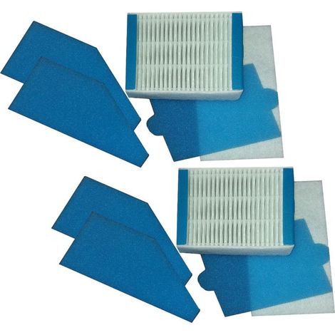 Sparset 2x 5teiliges Ersatz-Filterset für Staubsauger von Thomas Filterset 99, 787241 passend zu Staubsaugern Aqua+ und Perfect