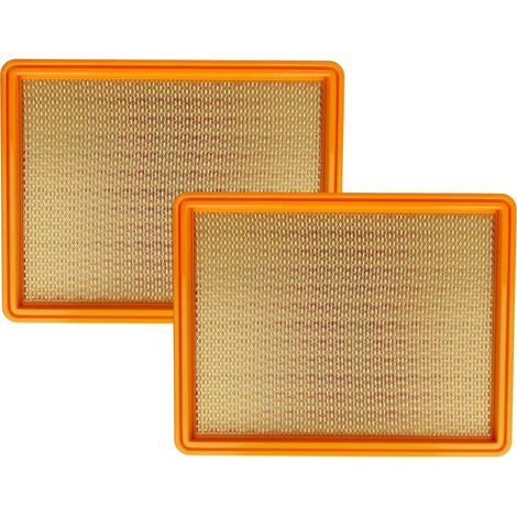 vhbw set da 2x filtro sostituisce Kärcher 5.731-020.0 filtro per aspirapolvere - Filtro principale a lamelle