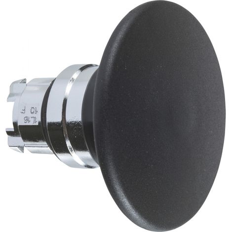 tête arrêt d'urgence - coup de poing - d60 - noir - schneider zb4br2 (1/4)