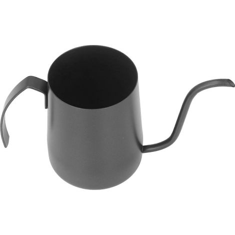 Bouilloire à café en acier inoxydable avec col de cygne, poignée épaisse et ergonomique, graduée, 350 ml (1/5)