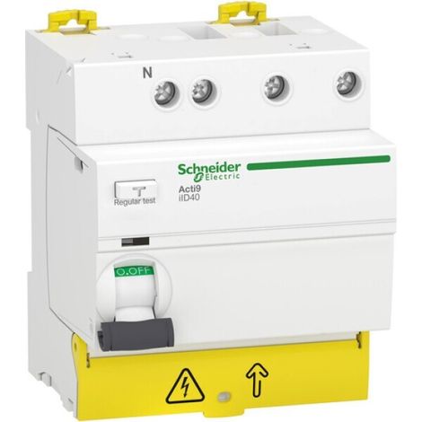 Interruptor Schneider Electric a9 iid40 63A 30mA