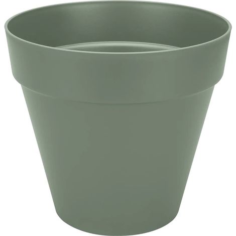 Elho Loft Urban Rond 20 - Vert - L 19 x B 19.3 x H 18 cm - extérieur - 100% recyclé