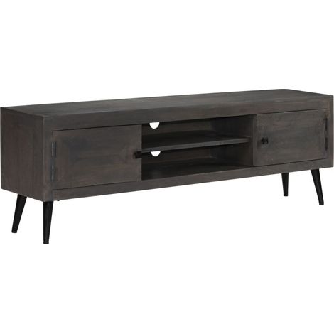 Maison Exclusive - TV-Schrank Massivholz Mango 140x30x45 cm (1/5)