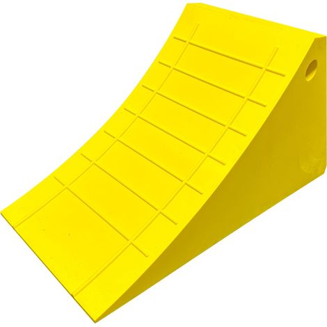 Cale de roue en TPU 200mm, Haute visibilité ( Prix pour 1 )