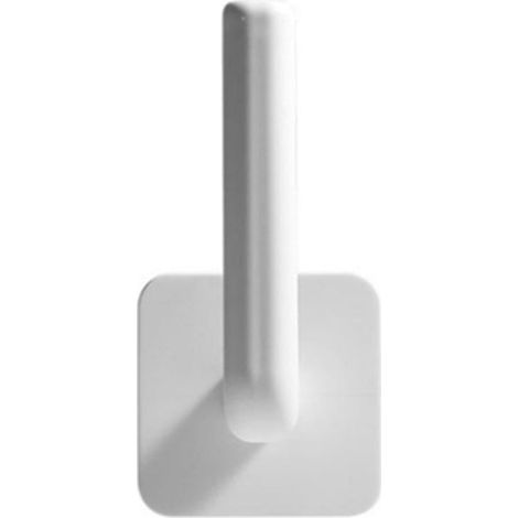 Support Pour Rouleau De Papier Essuie-Tout - Fixation Adhésive Sous Placard - ABS Blanc - 7 x 7 x 11,6 cm - 1 Pièce (1/5)