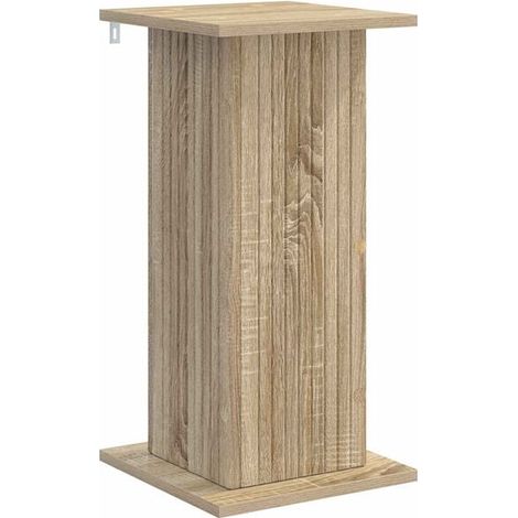 Support à plantes en chêne Sonoma, 30,5 x 30 x 60,5 cm (1/5)