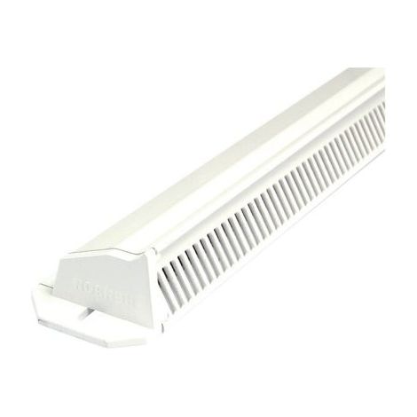 Rejilla de ventilación Renson 9095 ranuras verticales clip negro