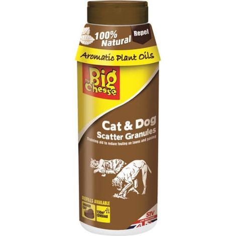 The Big Cheese Cat & Dog Repellent Scatter Granules 450g (1/3)