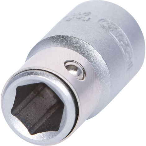 KS Tools 911.4327 1/4'' Bit-Adapter-Stecknuss, mit Spannring (1/4)
