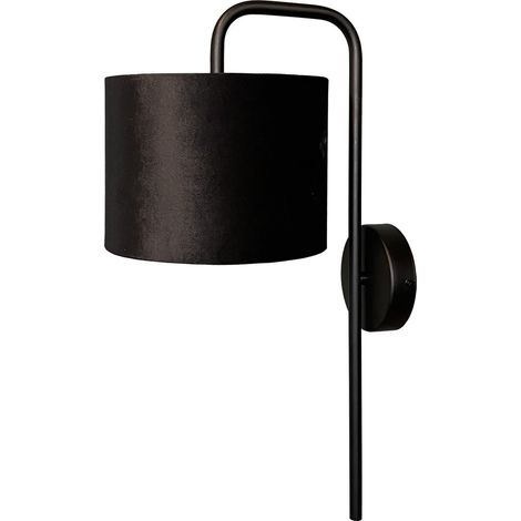 Applique noire Venus avec abat-jour noir - 3262-05-6580-05-20 (1/3)