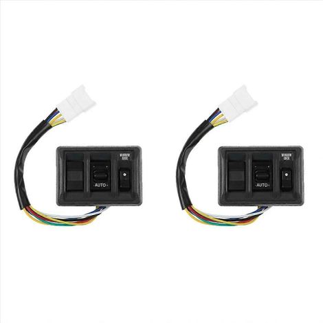2x Schalterknopf für elektrische Fensterheber 84820-26021 8482026021 für LH102 RZH103 1989-2006 (1/5)