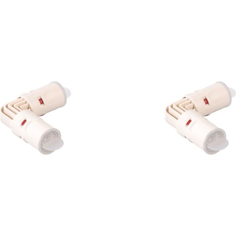 COMAP Coude égal 90° instantané synthétiques pour tubes multicouche - 26x2 - Vendus par 2 - Raccords MultiSkin - 9090P26 (1/3)