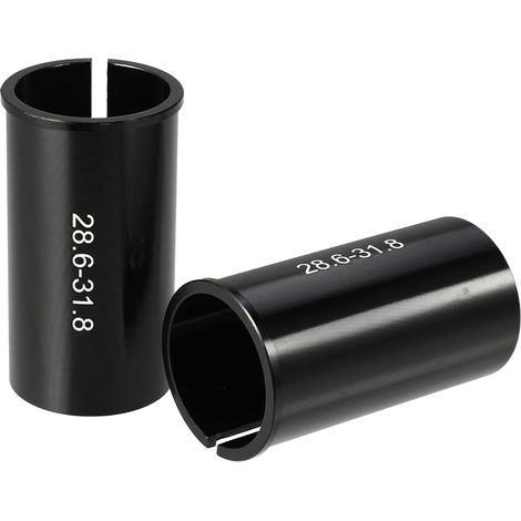 2 pcs 28,6 mm à 31,8 mm Vélo Selle Montant Tube Adaptateur Réducteur Manchon (1/5)