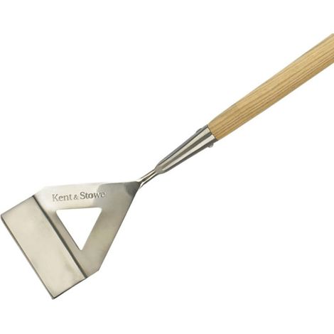 Kent & Stowe 70100052 Stainless Steel Long Handled Dutch Hoe Garden FSC