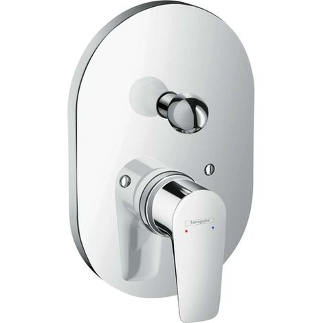 Hansgrohe Talis E - Grifo de bañera de palanca empotrado, cromo 71746000 (1/2)