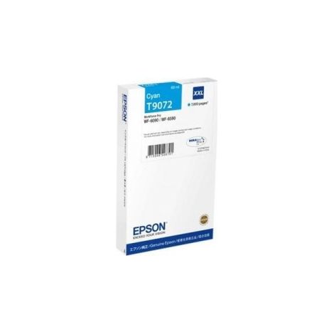 Epson Tintenpatrone XXL cyan T 907 WorkForce Pro T 9072