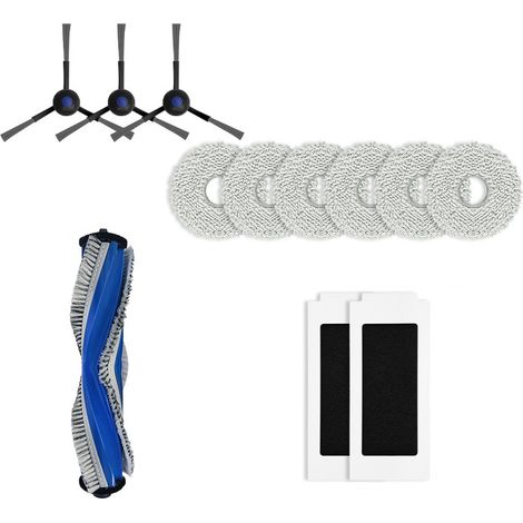 Adecuado para aspiradoras robot Ecovacs, accesorios, para T30 Pro/T30 Max, cepillo principal/filtro/mopa/bolsa para el polvo (1/5)