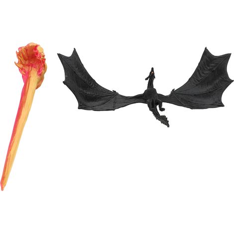 Décor dragon bibliothèque en résine 3D détail raffiné, ornement fantastique étagère livre pour maison (1/5)