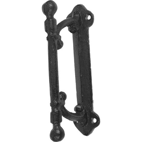 Poignée de porte en fonte pour portail jardin, décoration