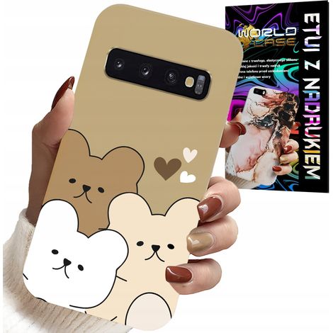 Hülle für Samsung Galaxy S10 – Teddybär, Teddybärmuster für die jüngsten Kinder (1/5)