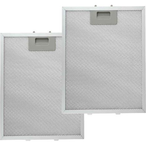 Set mit 2 Dunstabzugshaubenfiltern, Metallgewebe, 320 x 260 mm, Dunstabzugshaubenfilter (1/5)