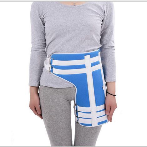 Hüftstabilisierungsbandage, Beinkompressionsmanschette, Leistenbandage, Oberschenkelbandage, Hüftbeugerschiene, Hüftgelenkstütze (1/4)