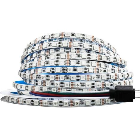 Ruban Led 12V Rgb,5Mm De Large Ultra Fin Bande Led 5M 3535 Ip20 120 Leds/M,Total 600 Leds Bande Lumineuse Led Super Brillant[CA288] (1/5)