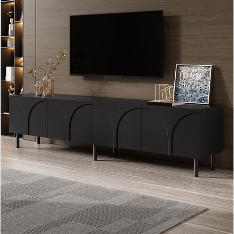 Mobile TV 4 ante con contenitore in MDF 180 cm OKMYHOME (1/5)