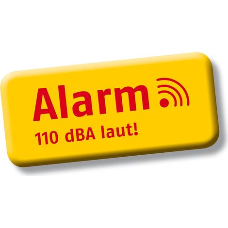 Abus Fg300A Al0145 Maniglia con Blocco, Serratura a Spinta con Cilindro, Chiusura a Chiave Maestra e Allarme Integrato, Livello di Sicurezza: 7, 71905, Argento (1/4)