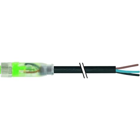 Murr Elektronik  7000-08111-6301000 Connettore non confezionato per sensore o attuatore 10.00 m 1 pz.