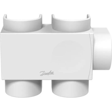 Danfoss Cubierta de plástico para VHS-DV DG, Sensor a la izquierda en RAL 9016, Radiador 3/4'', 013G7964