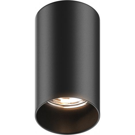 Deckenspot, schwarze Öse, 1xGU10, 50W, Tuba Zuma Line