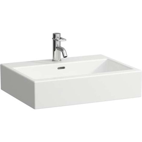 LAUFEN Living City lavabo, 1 trou pour robinetterie au centre, (1/4)