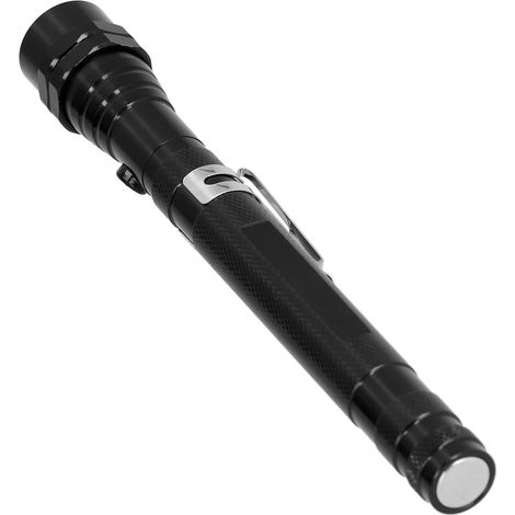Lot de 3 outil magnétique télescopique flexible avec lampe LED, pince aimantée pour camping extérieur (1/5)