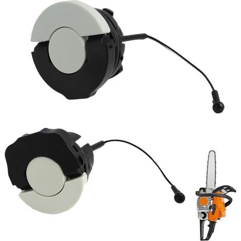 pair Lot de 2 bouchons de réservoir et d'huile pour STIHL MS171 MS181 MS192 MS193 MS200 MS230 MS231 MS240 MS241 MS250 MS251 MS260 MS340 MS360 Pièces de rechange universelles et durables 1 grand + 1 pe