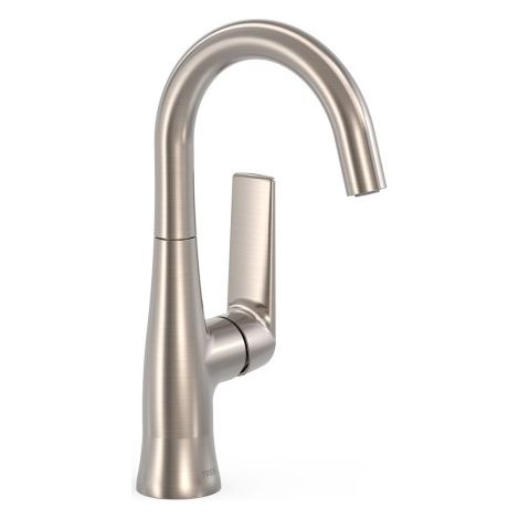 Mitigeur avec manette latérale pour lavabo Loft Acier - TRES 22244701AC