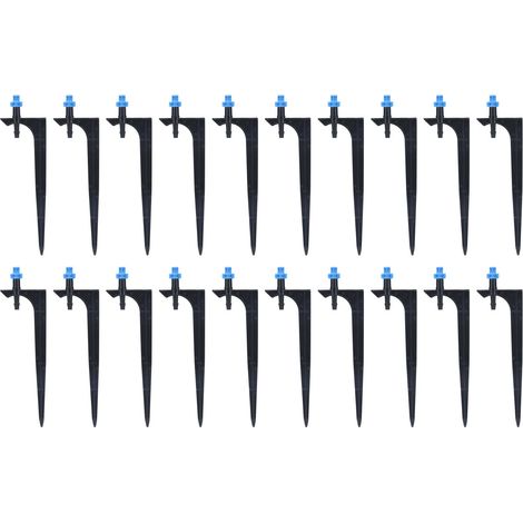 Lot 20 buses brumisation 90° avec piston – durable – pelouse / jardinage / botanique – installation facile