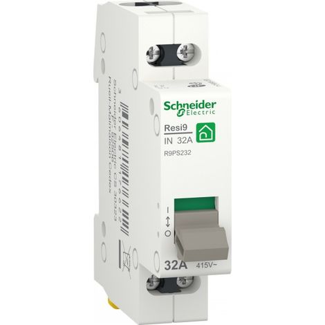 Interruttore/Sezionatore Resi9 In 2P 32A 1M ( SCHNEIDER cod. R9PS232 )