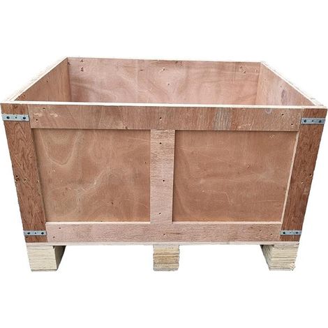 Cassa su pallet inforcabile in legno usata (senza coperchio) 92x71xh50 cm (MOD7)