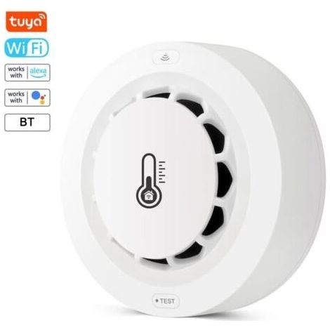 Détecteur de Fumée et de Monoxyde de Carbone Connecté , Détecteur Intelligent Compatible avec Alexa,Google Assistant,Commande Vocale (1/5)