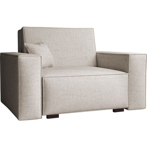Sillón Serora I, Neve 3, 85x123x98cm, Tapiz, Patas: Madera, 0, Muebles ya montados